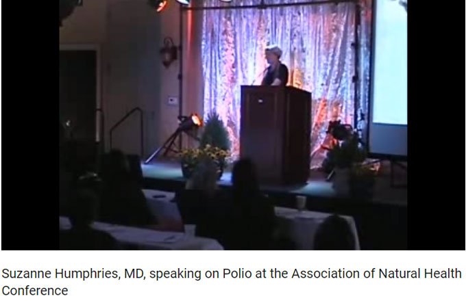 DR SUZANNE HUMPHRIES; ON SMOKE, MIRRORS AND DISAPPEARANCE OF POLIO